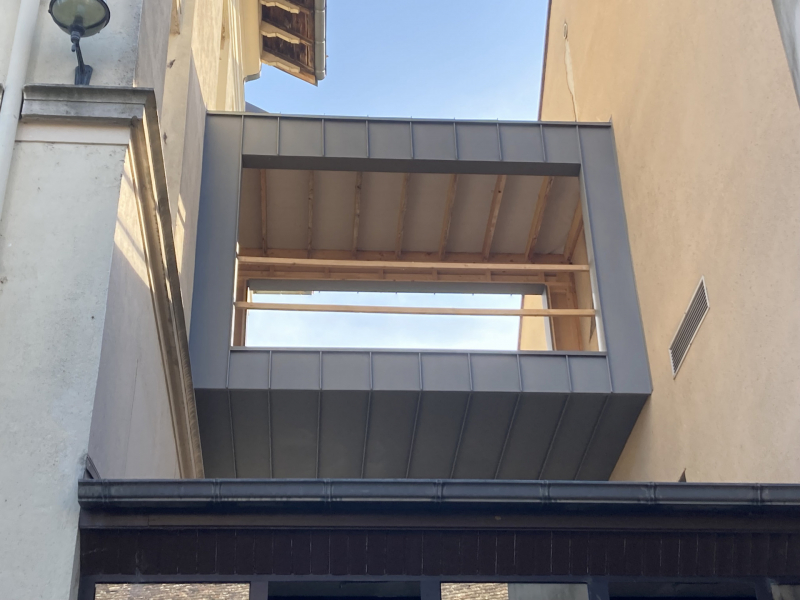 Couverture / bardage zinc